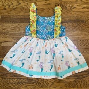 Wildflowers mermaid tunic